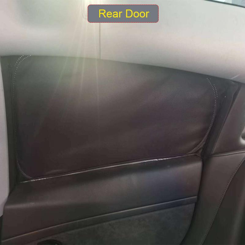 Car Black Window Privacy Sunshade For TESLA MODEL 3 2019-Present Auto Anti-UV Heat Insulation Protect Cover Interior Accessory