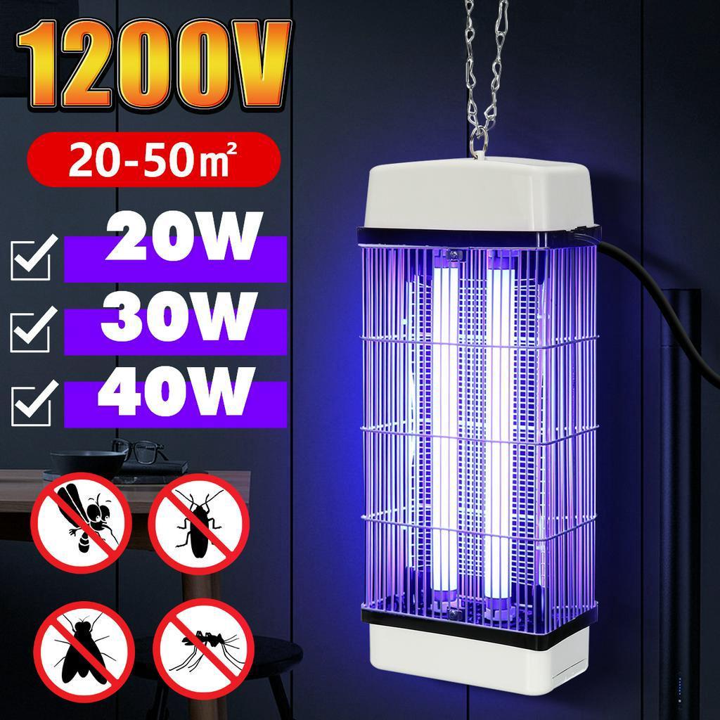 1200V UV Lamp Flying Fly Insect/Flies Mosquitoes 20W/30W/40W Electric Bug Zapper