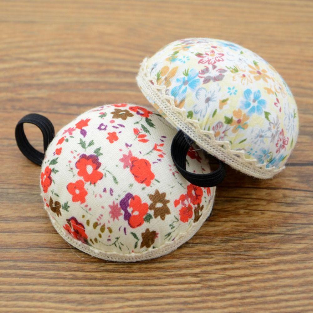 Needle Holder Pincushion with Wrist Strap Needle Pillow Needlework Tool Needle Cushion  Sewing