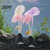 Lotus Leaf Fish Tank Accessory Aquarium Artificial Plant Ornament, Soft Silicone Leaves, Suction Cup Glow Decor in The Dark Safe for Shrimp