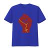 Liberation Theology Raised Fist Radical Christianity Christian Protest Social Justice Leftism Socialism T Shirt vintage Washed