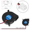 6PCS 5015 Blower Fan 5V DC Brushless Cooling Blower Fan 3D Printer Brushless Cooling Fans 50mmx15mm 2PIN