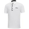 Herrgolfskjorta Kortärmad Andningsbar Snabbtorkande Stretch Prestanda T-shirt Utomhus Sport