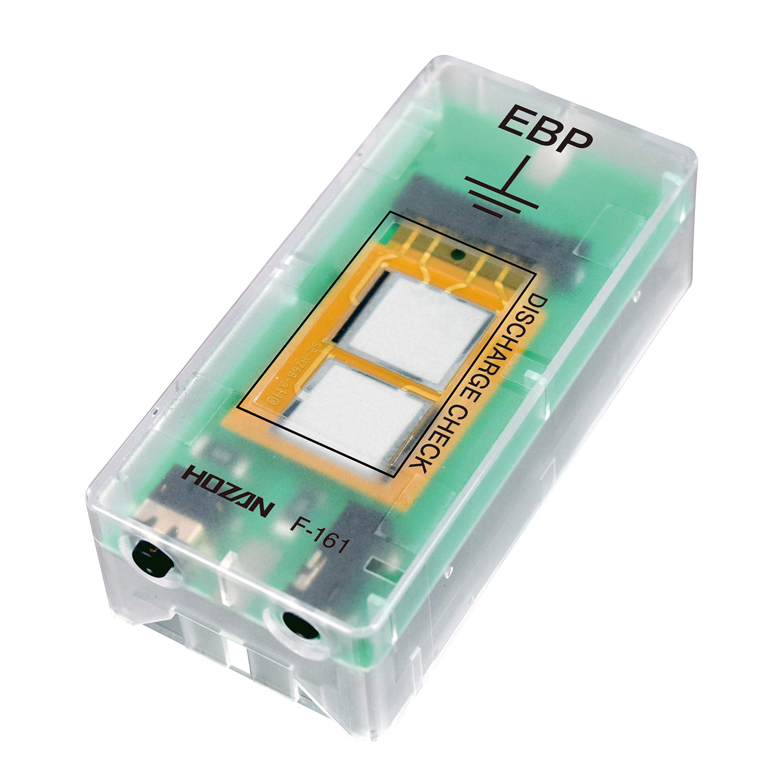 

HOZAN Ground Terminal Block with Static Passage Prevents Damage Caused by Static Electricity F-161 Terminal, Anti-Static Indicator,