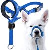 Dog Head Halter with Safety Strap-Stops Heavy Pulling on The Leash-Padded Headcollar for All Dog Sizes - Head Collar Training