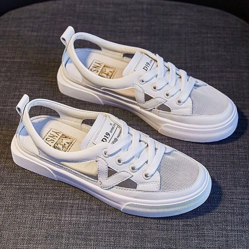 

Спортивные сандалии с перемычкой женские летние студенческие универсальные повседневные белые туфли на плоской подошве 38 [Strength Factory - Undertake Foreign Trade] белый