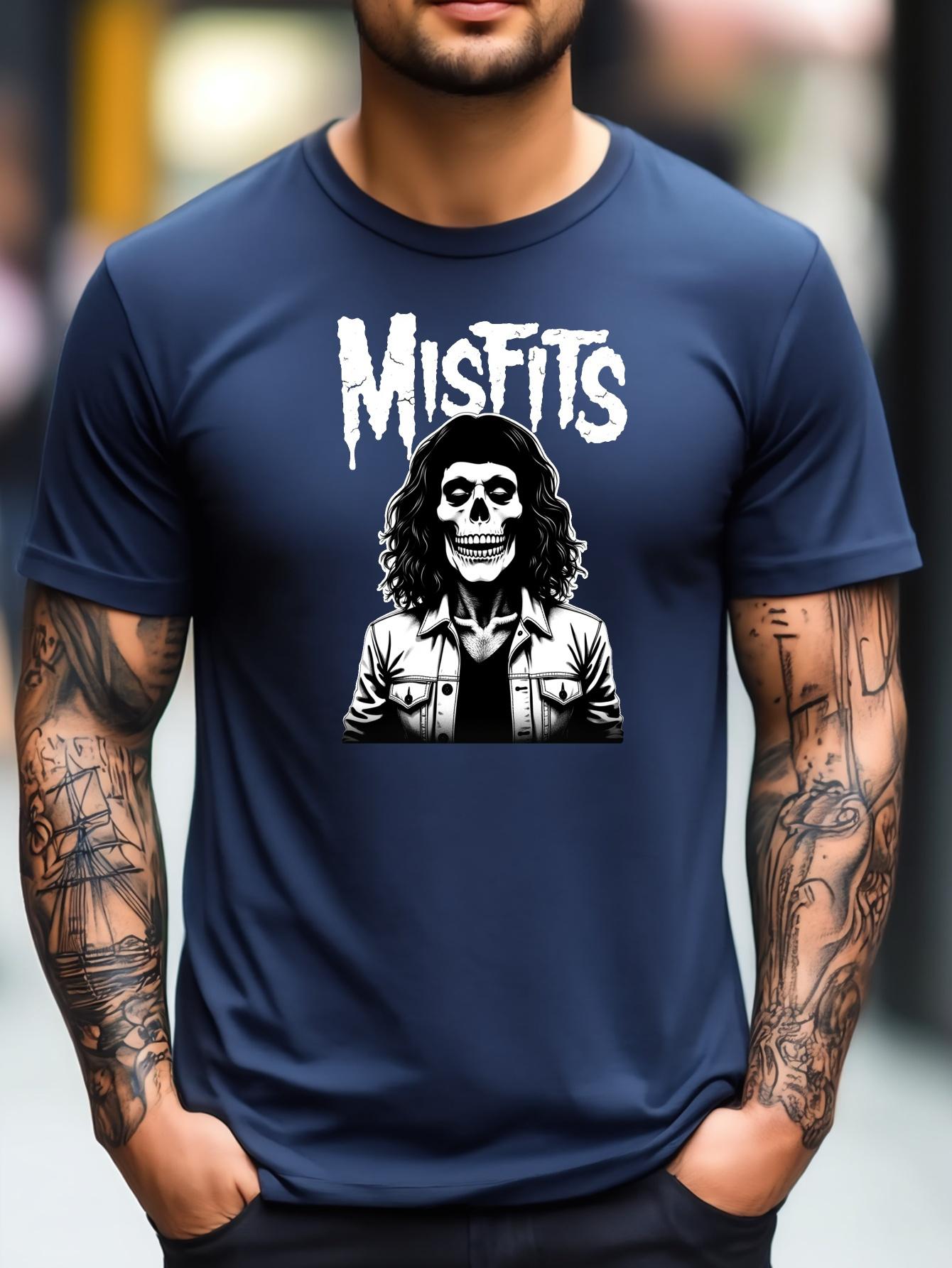 Misfits Graphic T-shirt - 611 Cotton Blend XL