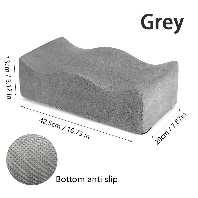 

Подушка для приподнятия бедер в Бразилии, упрочненная подушка для ног, подушка для ягодиц, подушка Bbl с эффектом памяти, противоскользящая пена, офисная, бытовая, для придания формы бедрам серый