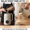 Nut Milk Maker Machine,40oz Soy Milk Maker with Self-Cleaning, Delay Start,Keep Warm,for Juice,Smoothie,Eu Plug
