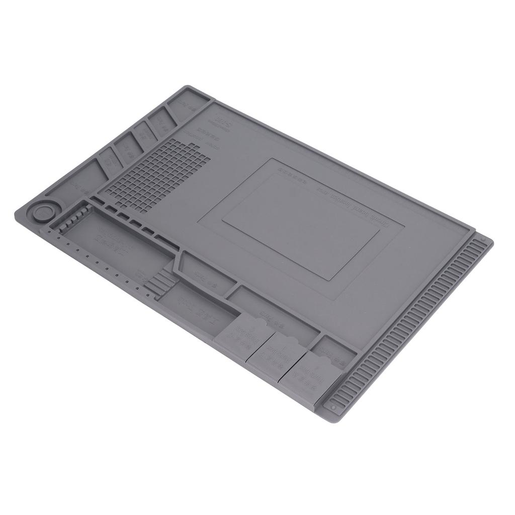 Silikon-Isolierpad Korrosions- und Hitzebeständigkeit Lötunterlage für Leiterplatten Elektronikreparatur