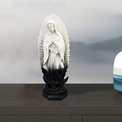 Blessed Mary Statue Christmas Home Decor Ornament Tabletop Crafts Elegant Figurine