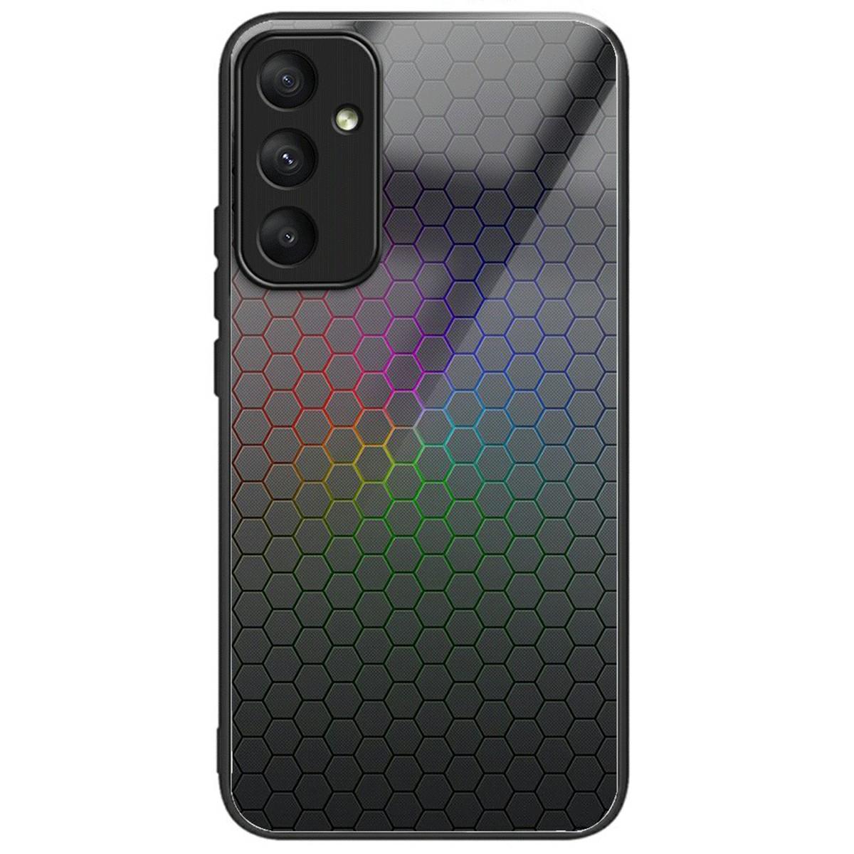 

For Samsung Galaxy A16 5G/4G Case Tempered Glass TPU Drop-Proof Phone Cover Pattern Printing K