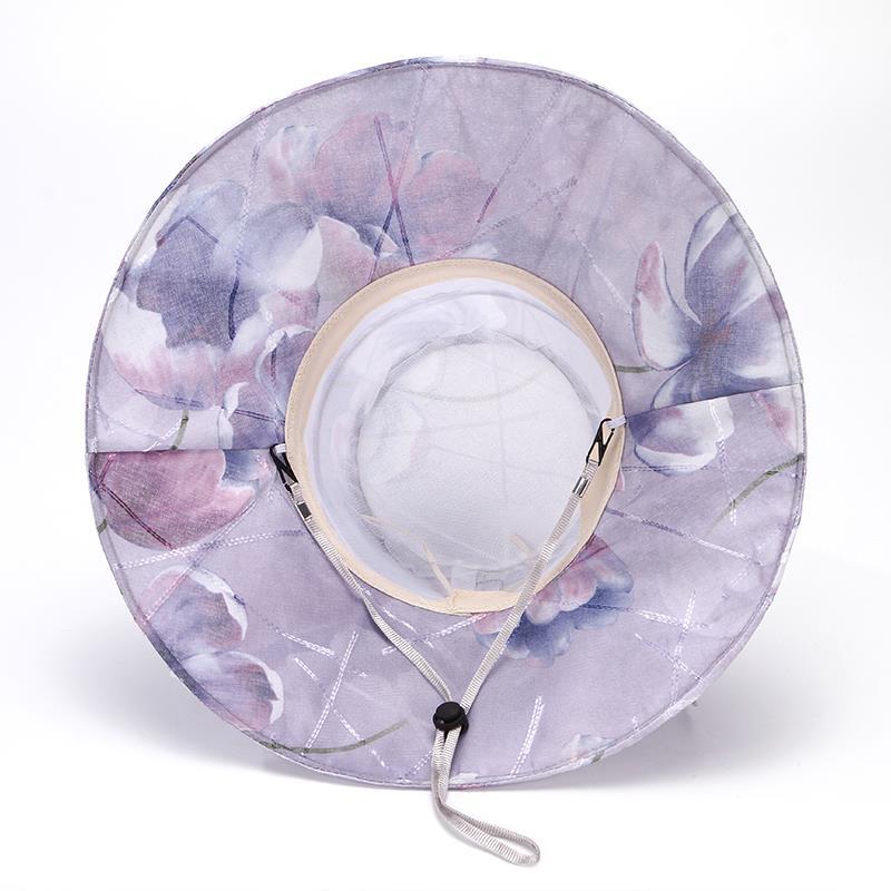 Middle Aged and Elderly Women's Hats Spring and Summer Mothers' Sun Protection Hats Fisherman Hats Breathable Hats