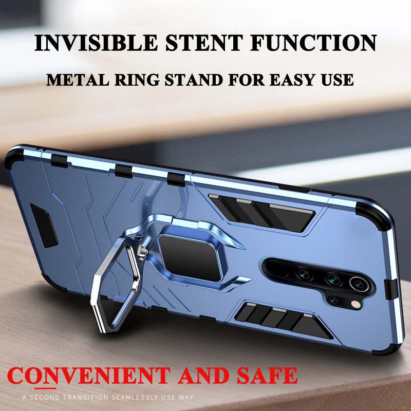 Case for Xiaomi Redmi Note 9s 9 8 7 6 Pro 5 Plus 4 4X 7A 8A 8T K20 K30 Mi A1 A2 A3 Lite Pocophone F1 9T Cover Armor Back Coque