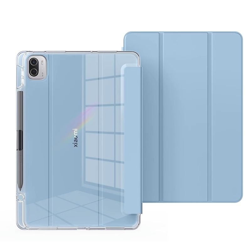 Voor Xiaomi Pad 7 Hoes 11,2 inch Slimme Magnetische Tablethoes Funda Voor Xiaomi Pad 7 Pro 11,2  Met Potloodhouder Hoes Xiaomi Pad 7 11.2in hemelsblauwe kleur