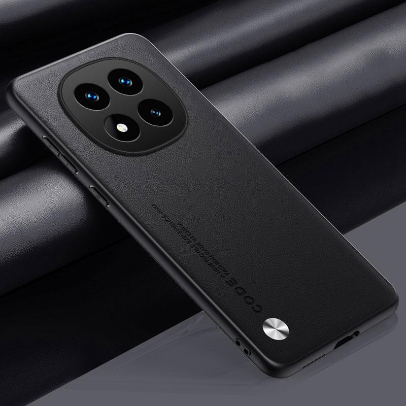 Luxury PU Leather Case For Xiaomi Redmi Note 14 Pro 5G Back Cover Silicone Full Protection Phone Case For Redmi Note14 Pro 14Pro
