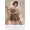 Plush Backless Short Skirt with Neck Bear Two-dimensional Cute Maid with Sexy Underwear Female Cosplay F571