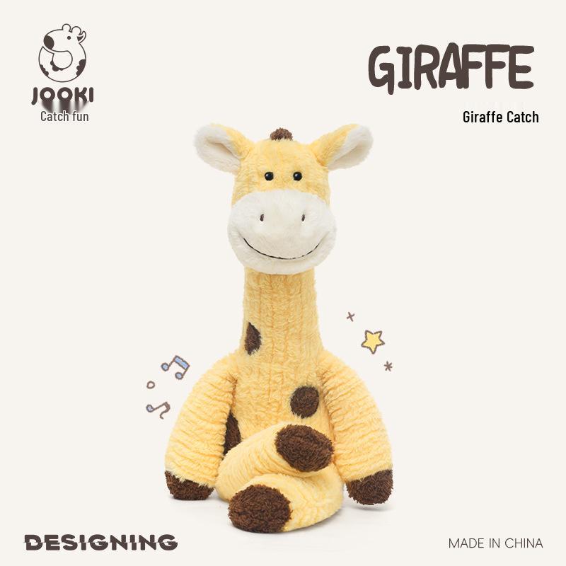 

Лови Веселый Плюшевый Жираф - Милая Мягкая Игрушка-Подушка, Тряпичная Кукла, Подарок на День Рождения Giraffe Catch Catch (Approx. 50CM Length)