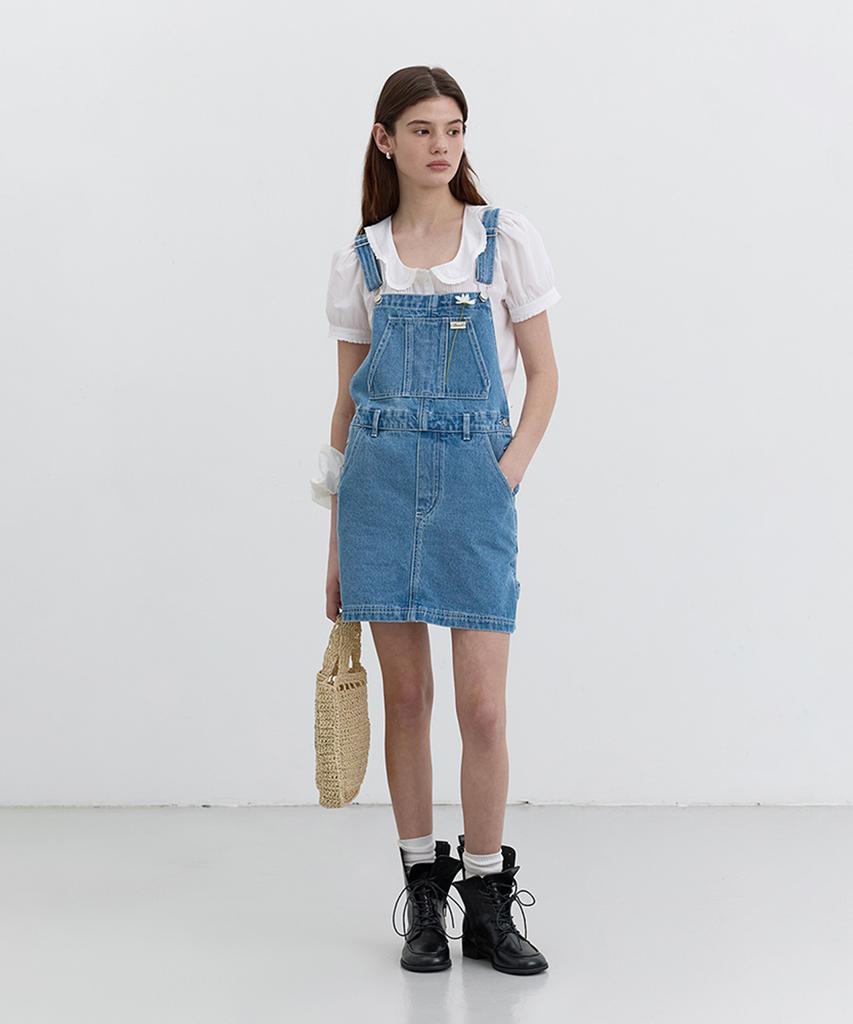 Deonseuteu Denim Overall Jurk_Uddr5B224_Klassiek Blauw