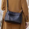 Bag Women's Summer High-end Sense Large-capacity Messenger Bag, New First-layer Cowhide Versatile Leather Shoulder Bag