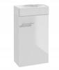 Bathroom Cabinet Set with Sink 60x40 and Bathroom Cabinet with Mirror 40x60 Napoli