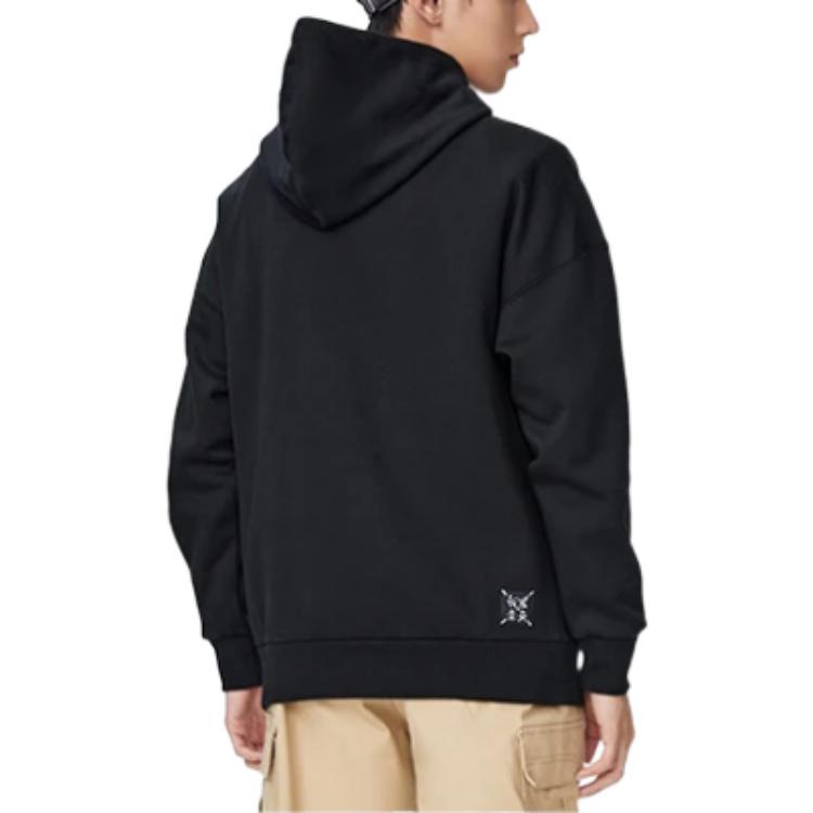 Li Ning Sports Lifestyle Collection Sports Trendy Collection Sweatshirt Unisex Black AWDSB43-1