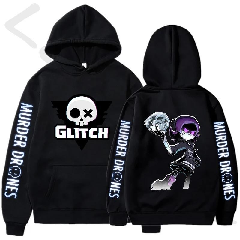Men Women Hooded Fleece Long Sleeve Sweatshirt Polyester Comfortable Hoodies