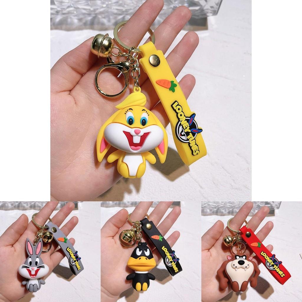 Adorable Bugs Bunny Keychain Cute Cartoon Charm Trendy Bag Accessory Gift