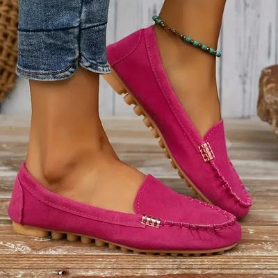Kadın Günlük Ayakkabılar Yeni İlkbahar ve Sonbahar Düz Loafer Ayakkabılar Kadın Moda Kaymaz Yumuşak Denim Düz Ayakkabılar De Mujer