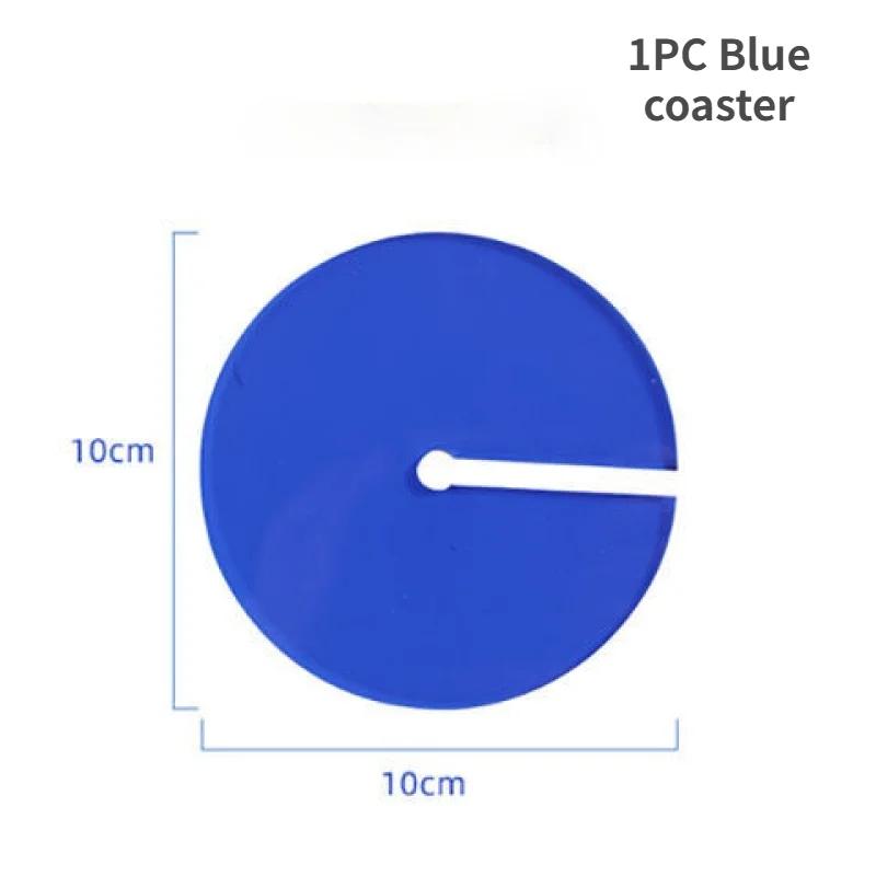 Nordic Home decoration Acrylic Coaster Insulation Pad Creative Coffee Cup Mat Multifunctional Tea Holder Plastic Non-slip