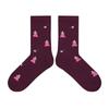 STUDIO SOCKSTOP The Wizard of Oz Glinda the Good Witch Purple Embroidered Socks