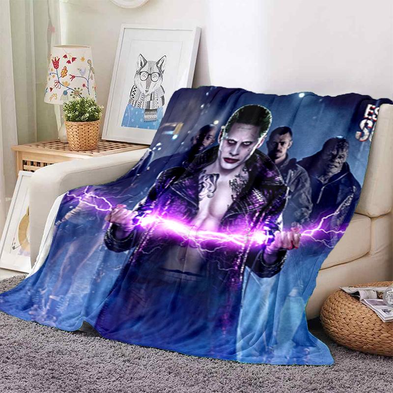 1 Stück Decke mit Horrorfilm-Thema, Ganzjahres-Leichtgewicht für Zuhause, Büro, Outdoor-Nickerchen, Multifunktionale Decke, Halloween-Geschenke