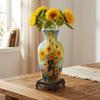 Waterproof DIY Arts Vase Creative Flower Vase Jigsaw 3D Puzzle Vase  Housewarming Gift