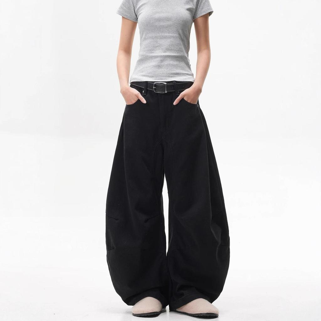 Τζιν Unisex με ρετρό τρισδιάστατη σιλουέτα Scimitar - Άνοιξη/Φθινόπωρο, άνετη εφαρμογή, ευέλικτο παντελόνι