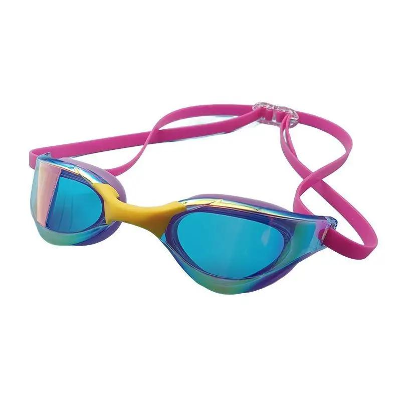 Anti-Fog Competition Swimming Goggles - HD Waterproof Racing Goggles for Kids/Children, Professional Grade Pool Swim Gear