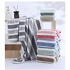 2 Pcs Striped Bath Towel Set | Absorbent, Quick Dry, Soft | Daily Bathroom Essentials