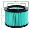 17810 Filter Compatible with Craftsman 3 To 4 Gallon General Purpose Vacuums, Replace for 9-17810 Cartridge Wet Dry Filter (2 Pack) Blue