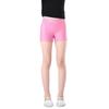 Kids Girls' Dance Shorts Ballet Gymnastics High-Rise Elastic Solid Dancing Boyshort Performance Safety Short Pants