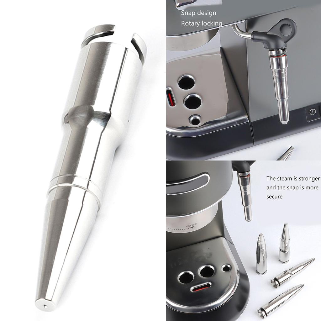 Kávovar Parní tryska Nerezová ocel 1/3 otvory Kávovar Špička výpusti na mléčnou pěnu pro ECP3420/ECP310/ECP330/EC680