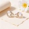 Elegante Zirkon-Steckohrringe – Minimalistisches und Exquisites Design