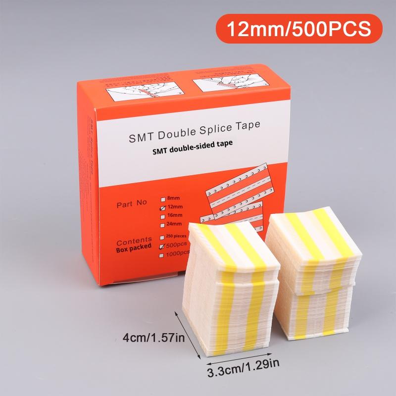 8Mm 12Mm 16Mm 24Mm Smt Doppelspleißband Doppelseitiges Rechteckiges Spleißband Filmverbindungs-Spleißband Verwendung von Restkomponenten