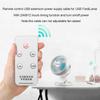 1.5M Multifunction Remote USB Extension Cable for 5V USB Fan LED Light with 2-12 Hour Timing Function ON OFF Switch