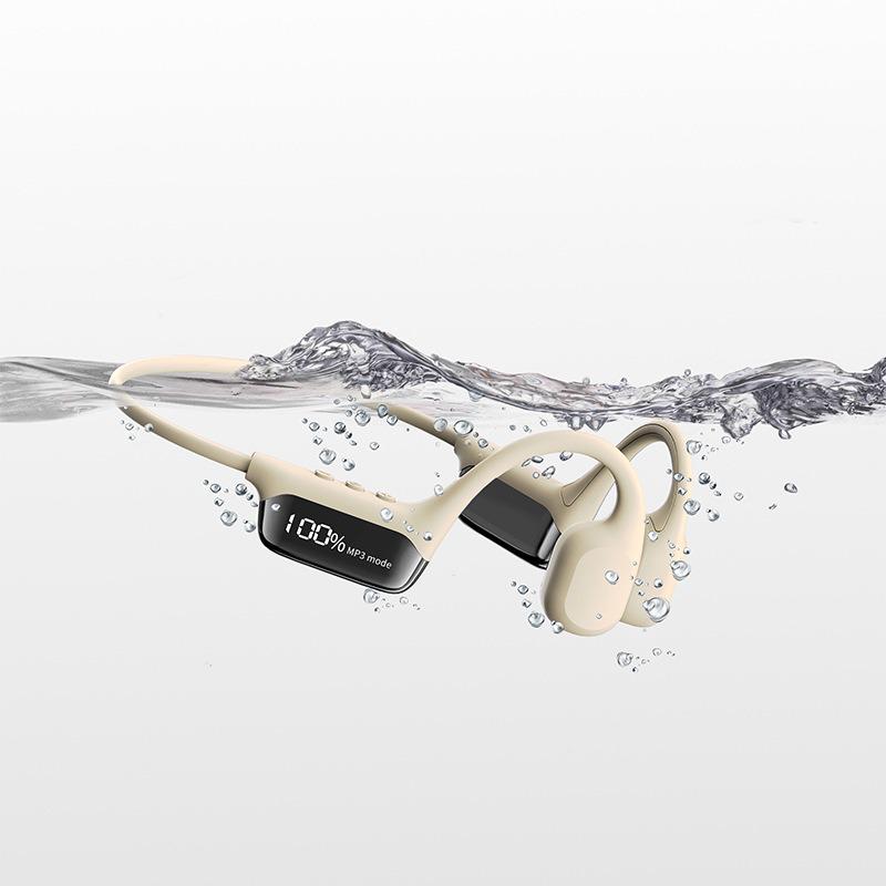 S10 Waterproof Bone Conduction Wireless Sports Headphones with Long Battery Life