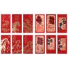 6Pcs/Set Paper 2026 Horse Year Red Envelope Traditional Money Envelope Red Pocket  Spring Festival