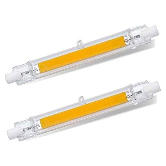 Ampoule R7S LED - AIMOONSA - R7S J118 - 13W (équiv.100W) - 1200 lm - Blanc froid 6000K