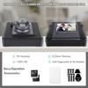 [Hiyqin] Screen Protector & Lens Cap for [Fujifilm] Instax Wide Evo Hybrid Camera - 0.25mm Hardened LCD Screen Protector & Lens PET Film