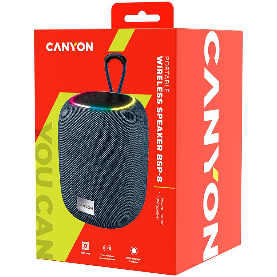 CANYON Bluetooth Speaker BSP-8 10W Gray