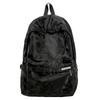 Schoolbag Trendy Brand New Fashionable Large-capacity Backpack Men's and Women's Travel Bags Casual Student Personalized Schoolbag Simple and Neutral