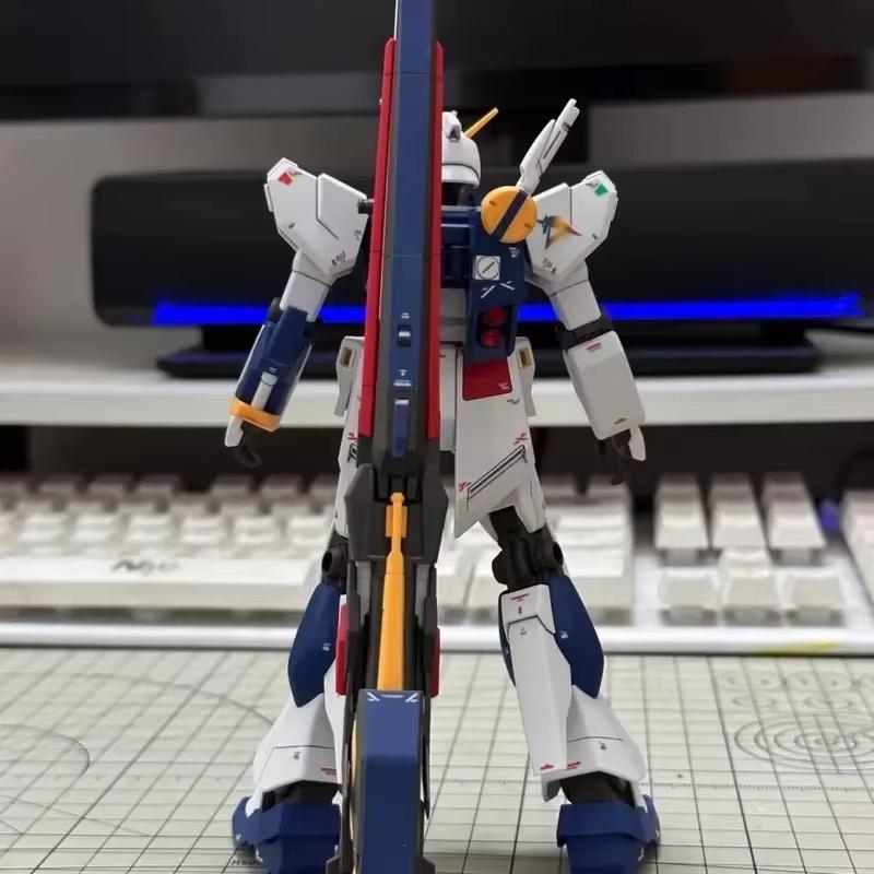 EG 1/144 V VFIGHTER RX-93B Mech Assembly Model Kit Action Figures Desktop Decoration Doll Boys' Puzzle Toys Gift Collectible