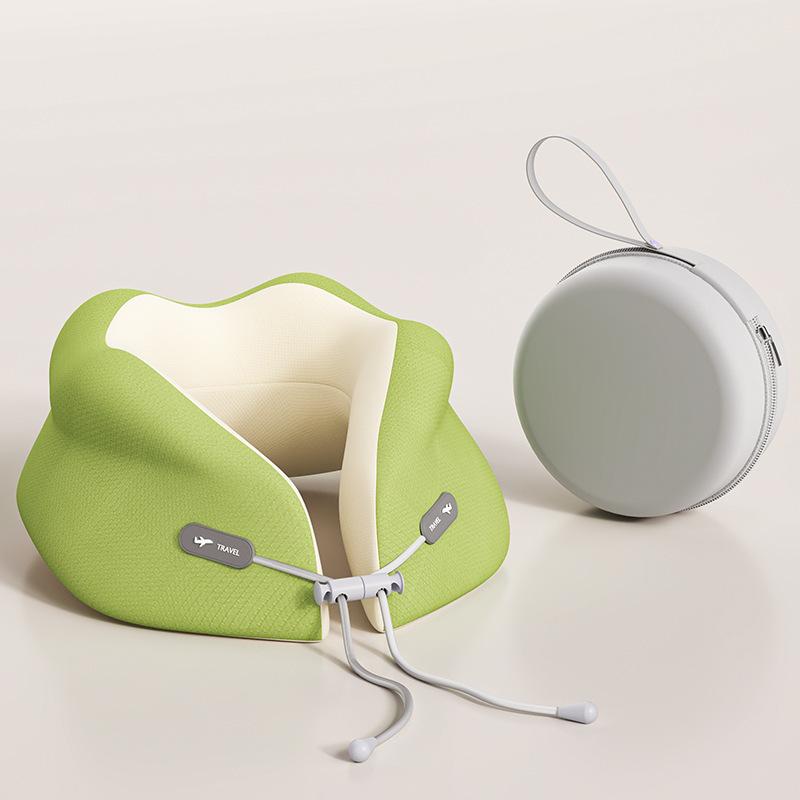 

Nap pillow Multifunctional neck pillow Take a plane u-shaped neck pillow Slow rebound neck pillow single pillow зелёный